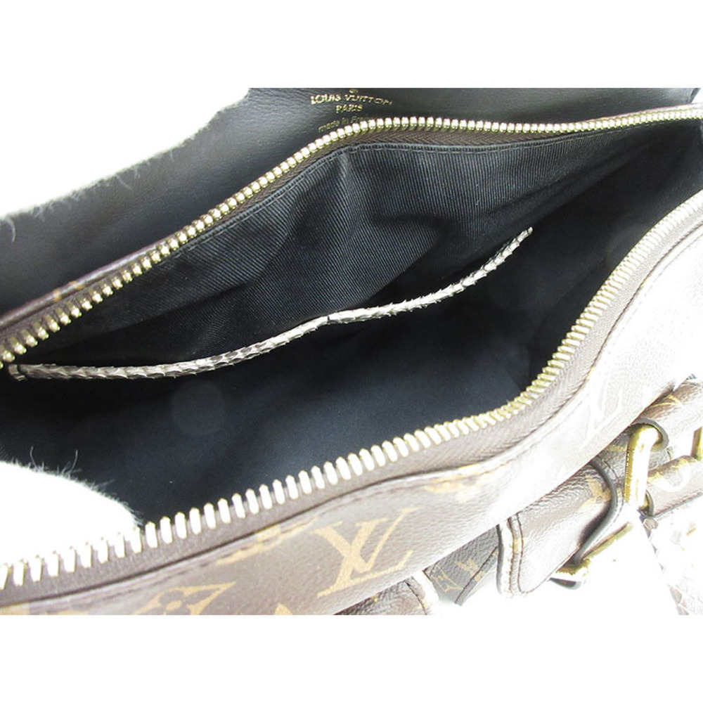 Louis Vuitton Python Manhattan Bag Shoulder Bag - image 7